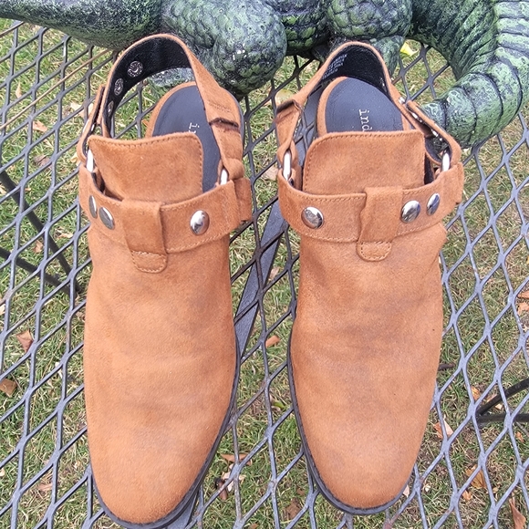 Indigo Rd. Brown Cesley booties Sz 8.5 - Picture 2 of 10